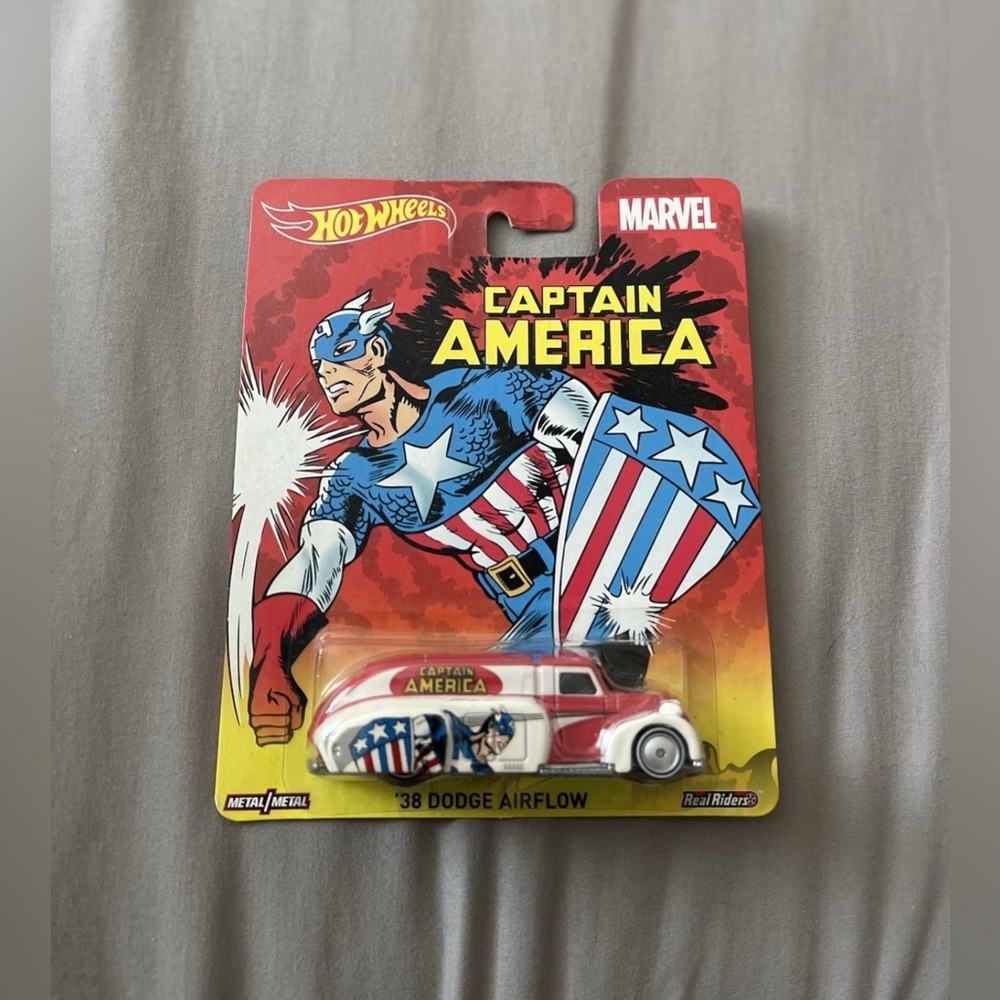 Hot Wheels Captain America Dodge Airflow Toy Car
